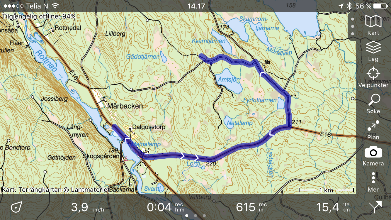 eksegese Precipice hovedvej Test: Topo GPS en utmanare till ViewRanger – Overlanding.nu