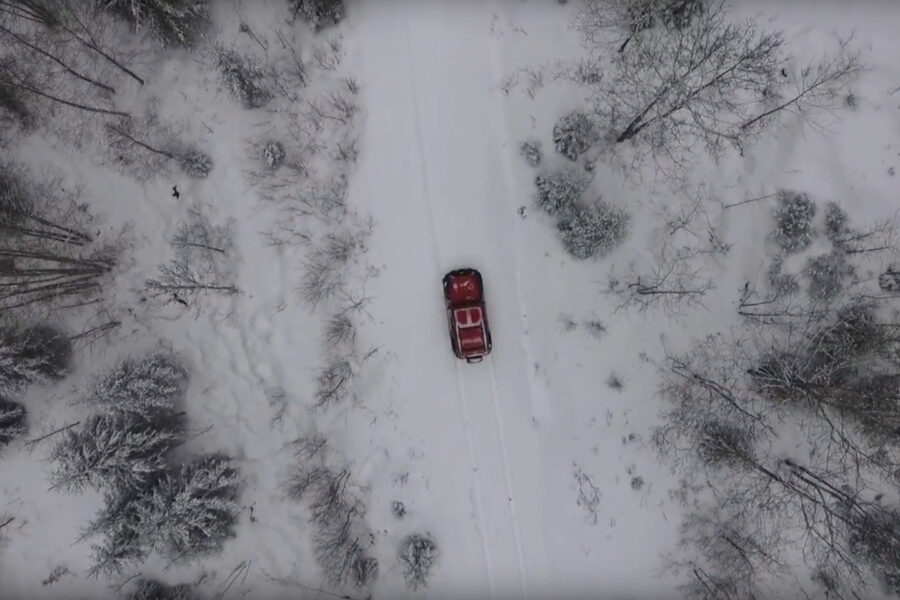 Video – Snökörning med Jeep JK