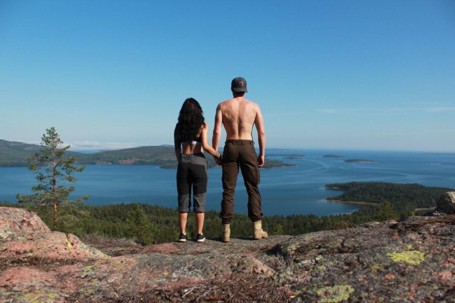 Höga kusten på fyra hjul