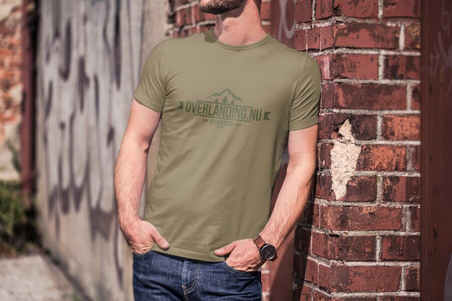 Overlanding Khaki t-shirt!